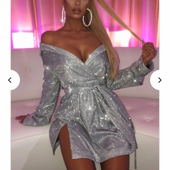 BABYBOO Krystal mini glitter dress - Picture 1 of 2